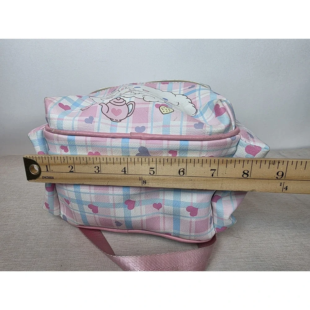 Sanrio Cinnamoroll mini backpack Pink Blue Plaid